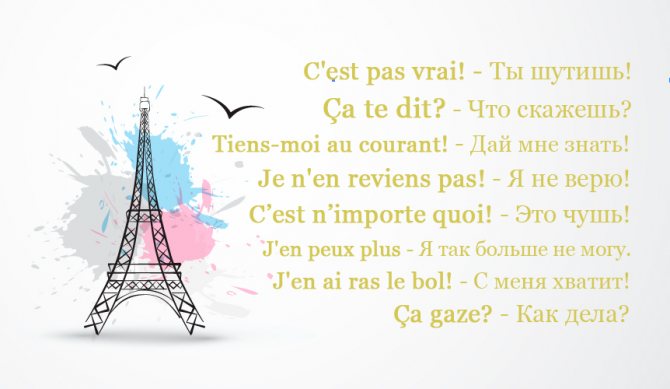 phrases françaises courantes avec traduction