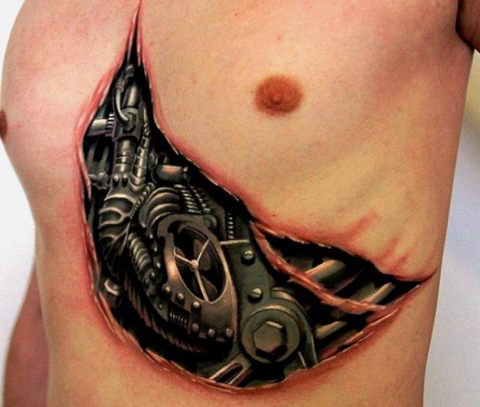 tatouage réaliste