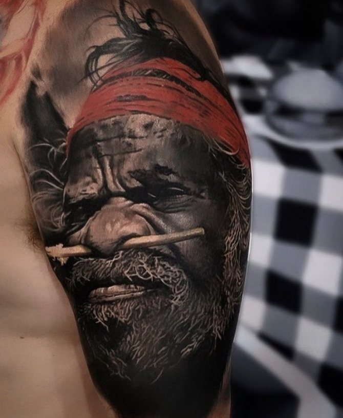 tatouage de réalisme