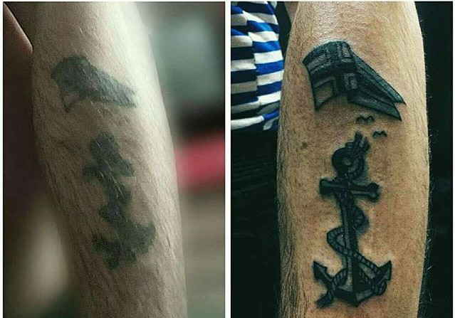 Restauration de tatouages