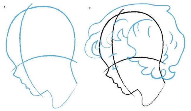 Dessins d'anges avec de belles ailes au crayon