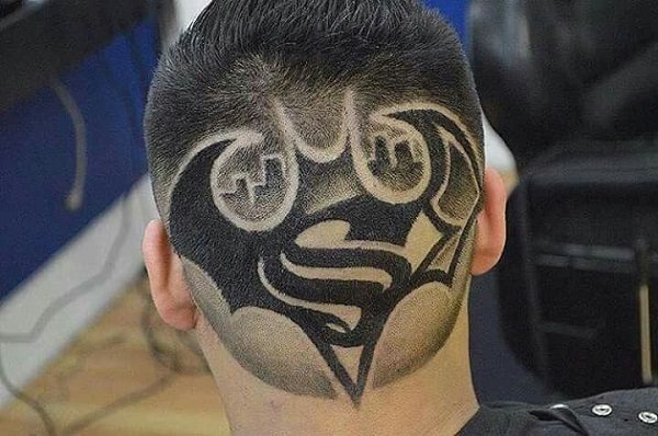 Dessin de tatouage de cheveux pour enfants