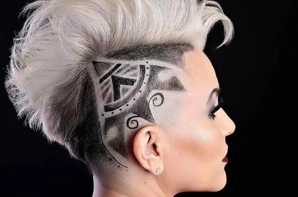 tatouages de cheveux pour filles
