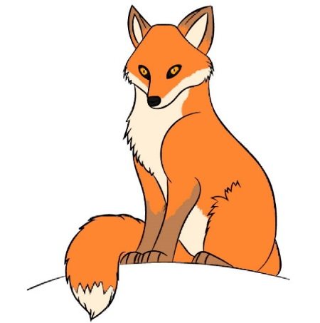 Dessin d'un renard au crayon pour les enfants : croquis étape par étape à partir d'un conte de fées, d'une fable, de formes géométriques, de symboles.
