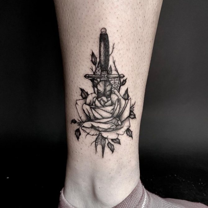 signification du tatouage de la rose