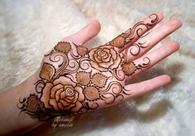 Rose - symbole de la chasteté