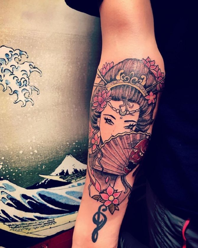 manches de style japonais
