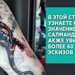 Signification du tatouage de la salamandre