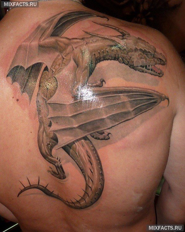 Tatouages les plus populaires sur le dos et leurs significations