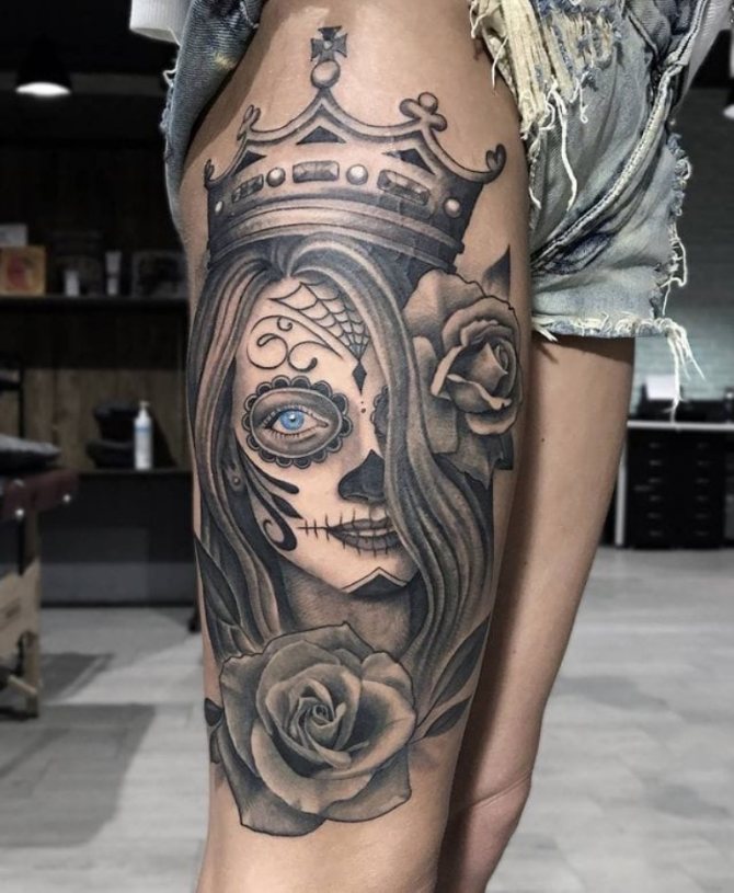 santa muerte designs