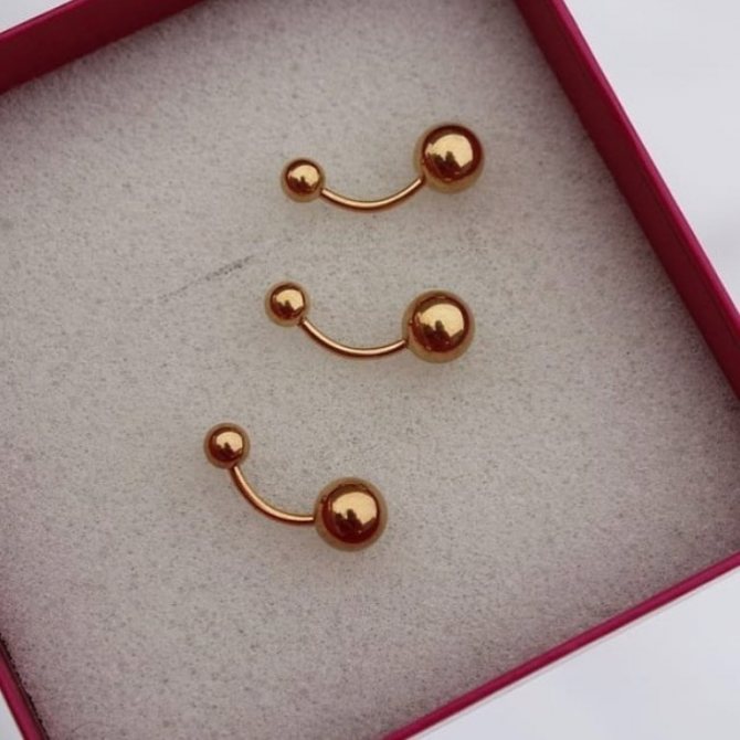 Boucle d'oreille banane