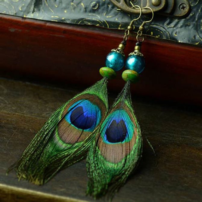 Boucles d'oreilles chic
