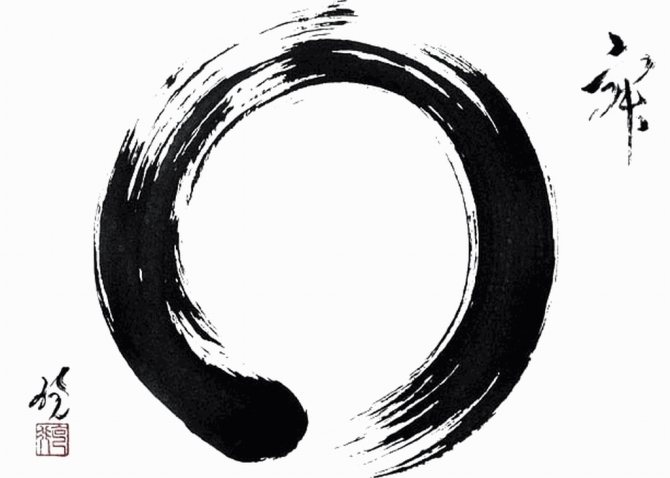 Le symbole du bouddhisme zen