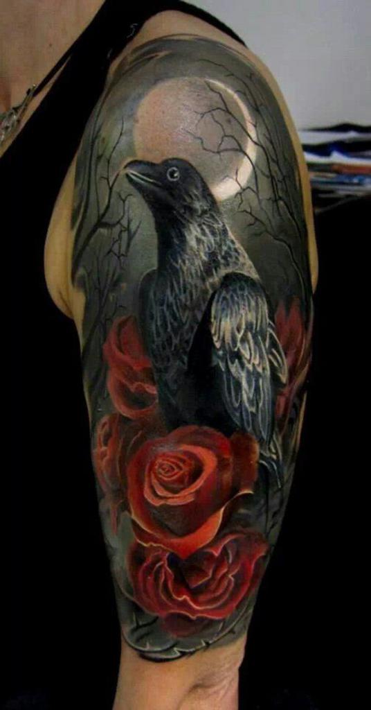 symbole du corbeau