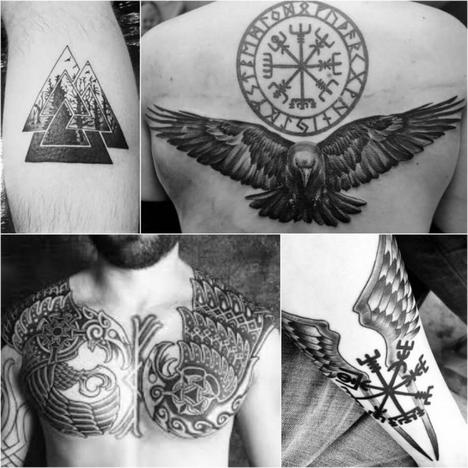 Tatouages scandinaves - Tatouages scandinaves pour hommes