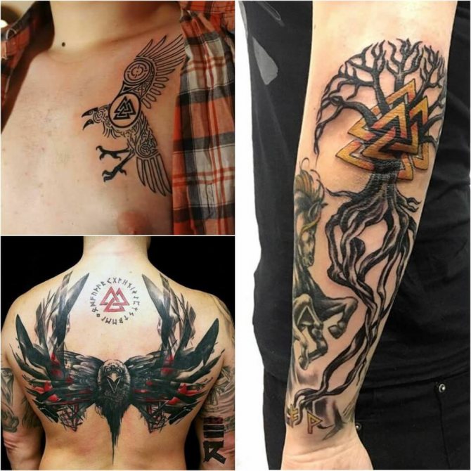Tatouage scandinave - Tatouage scandinave pour hommes - Tatouage scandinave pour hommes