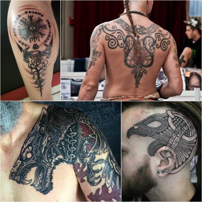 Tatouage scandinave - Tatouage scandinave pour homme - Tatouage scandinave pour homme