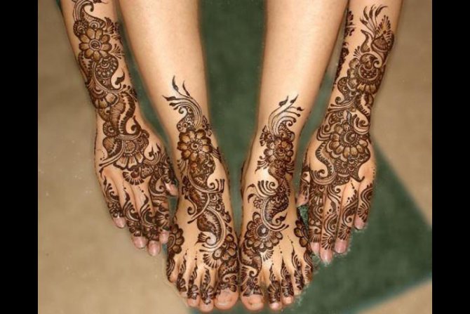 Combien de temps dure le mehendi ?