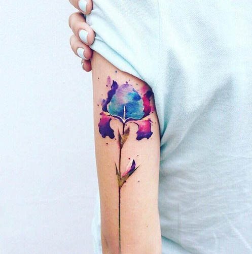 Tatouages modernes pour filles sur le bras. Croquis, significations, photos.