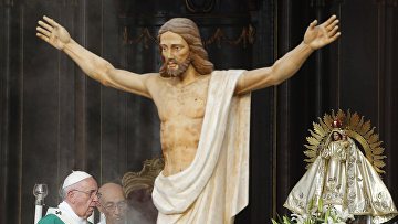 Statue de Jésus-Christ à La Havane, Cuba