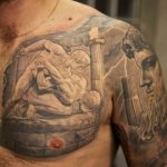 tracé du tatouage