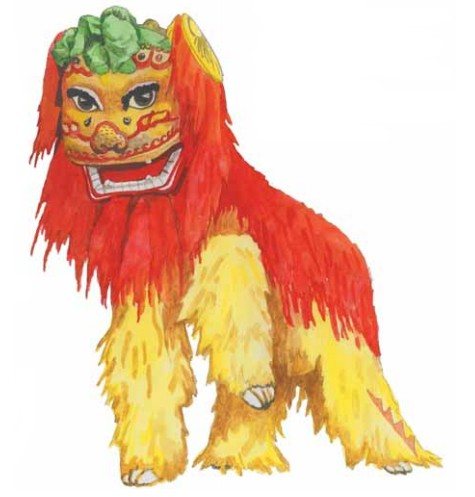 Lion dansant