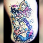 Tattoo Alice au pays des merveilles