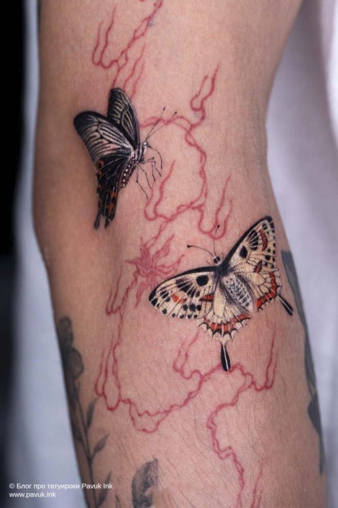 tatouage papillon 14