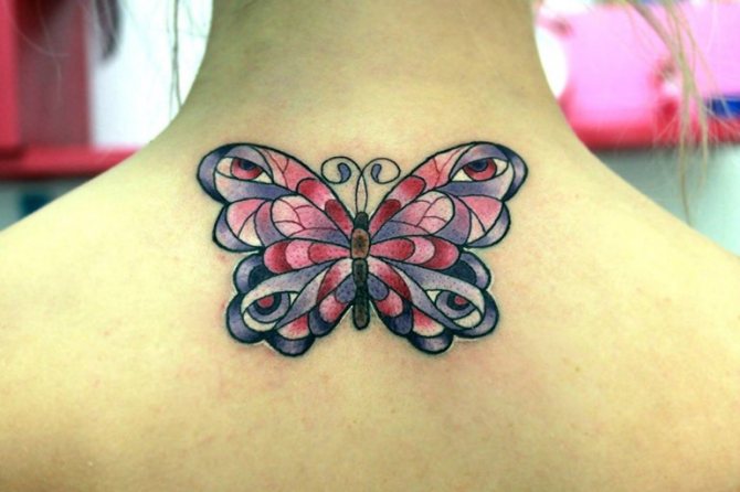 Tatouage de papillons