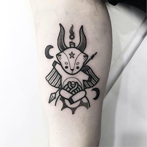 Tatouage de bouffon - photo