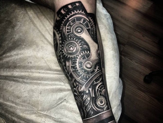Biomécanique du tatouage - Tatouage Cyberpunk - Biomécanique du tatouage - Biomécanique du tatouage du bras