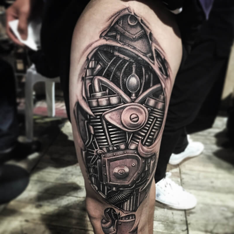 Tattoo Biomechanics - Tattoo Cyberpunk - Tattoo Biomechanics - Tattoo Biomechanics Meaning