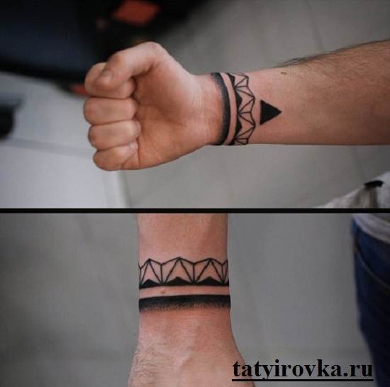 Tatouage - Bracelet et signification 10