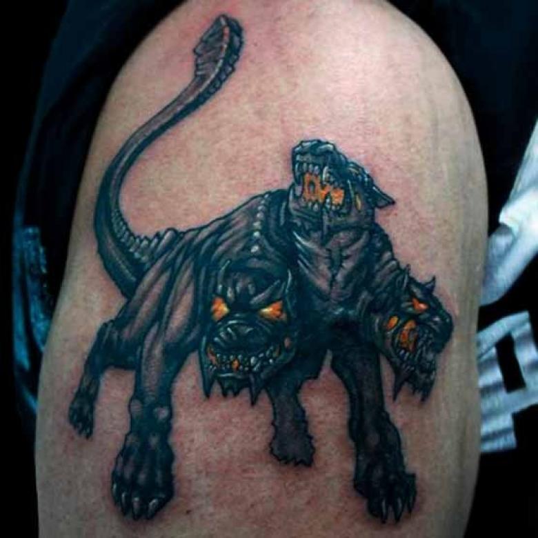 Tatouage de Cerberus (69 photos) - signification des tatouages
