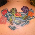 tortue tatouée