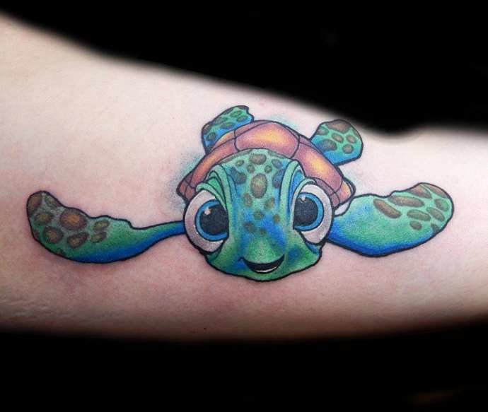 tatouage de tortue