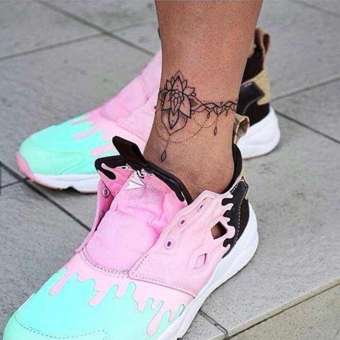 Signification du tatouage de la fleur de lotus sur le pied