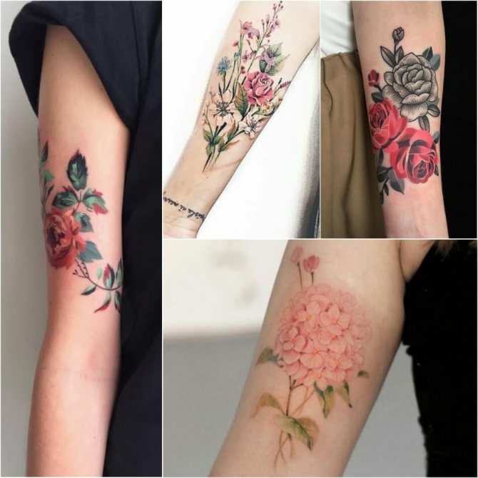 Signification des fleurs de tatouage - Fleurs de tatouage