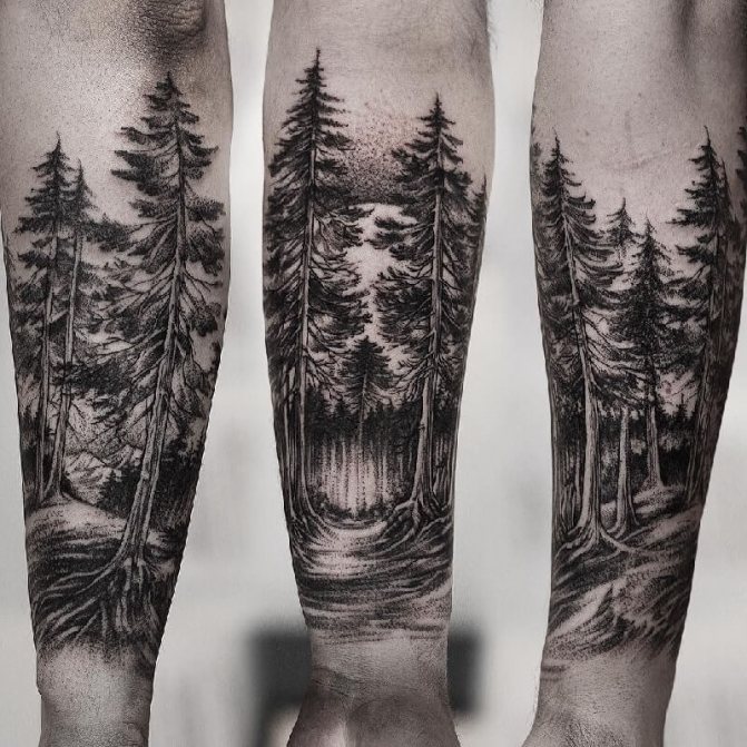 Arbre de Tatouage - Arbre de Tatouage - Arbre de Tatouage - Arbre de Tatouage pour Hommes - Arbre de Tatouage pour Hommes