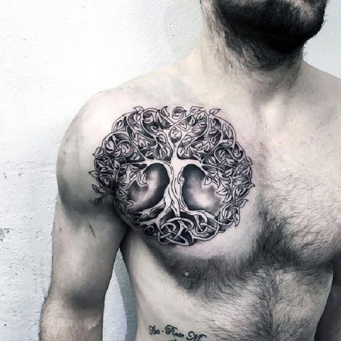 Arbre de Tatouage - Arbre de Tatouage - Arbre de Tatouage - Arbre de Tatouage pour Hommes - Arbre de Tatouage pour Hommes