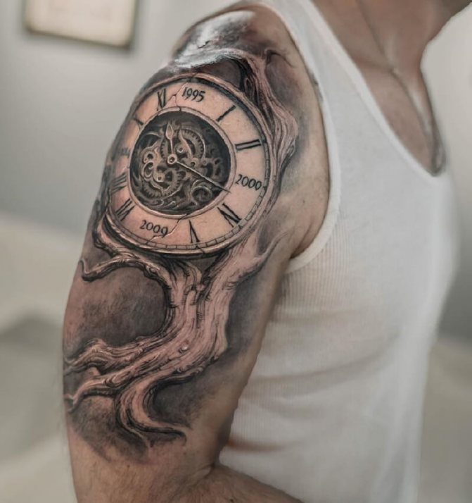Arbre de Tatouage - Arbre de Tatouage - Arbre de Tatouage - Arbre de Tatouage pour Homme - Arbre de Tatouage pour Homme