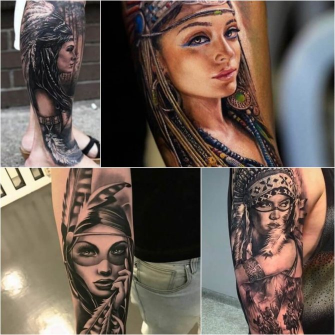 Fille tatouée - fille tatouée indienne - fille tatouée indienne