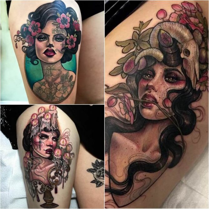 Tattoo Girl - Lady tattoo girl - Tattoo girl pour femmes
