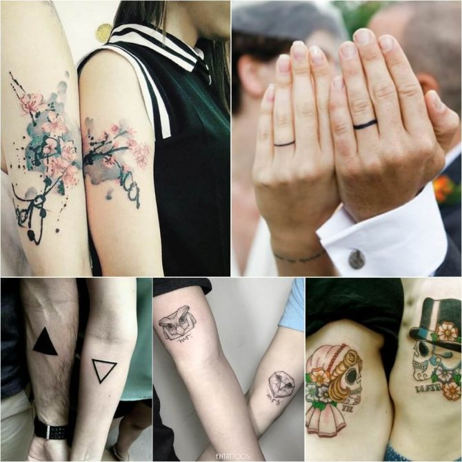 Tattoo for Couples - Tatouage pour les couples amoureux