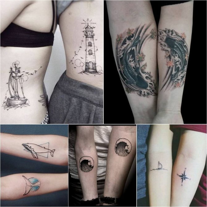 Tatouage pour deux - Un style de tatouage pour les amoureux