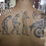Tatouage pour motocycliste
