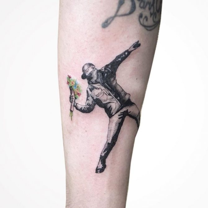 Tatouage pour un garçon