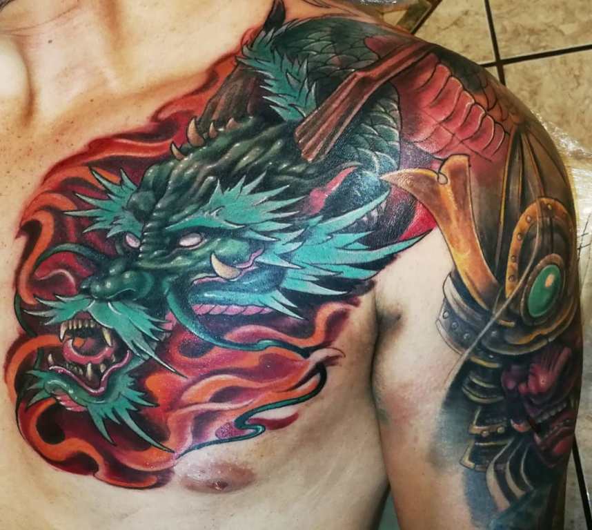 tatouage de dragon