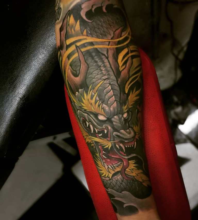 tatouage de dragon