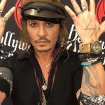 Tatouage Johnny Depp. Photos sur son bras, son dos, sa main